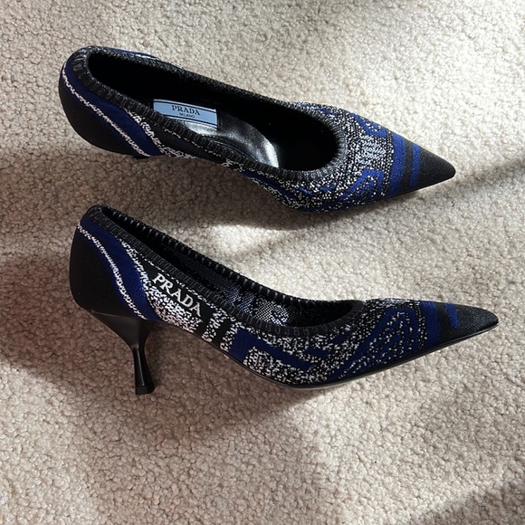 NWOT Prada Court Heel Pumps - Picture 3 of 5
